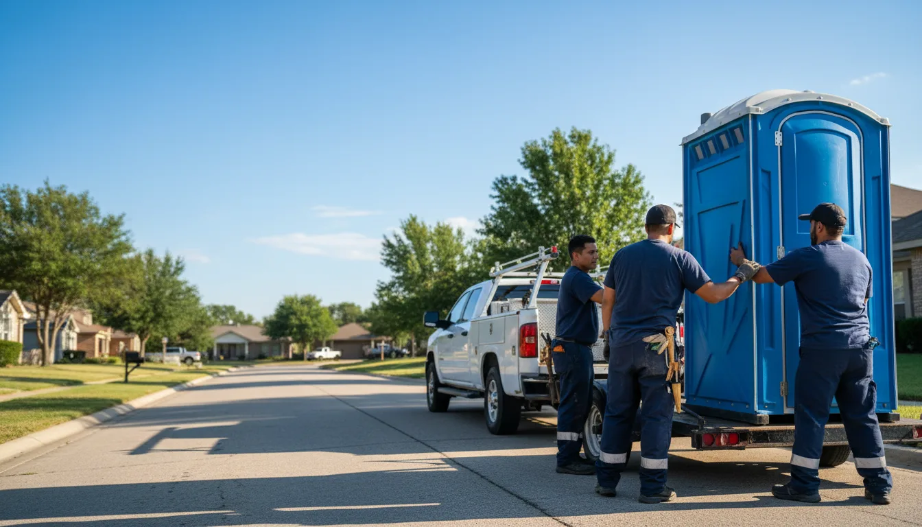 Portable Toilet Rental in Mansfield, TX near me